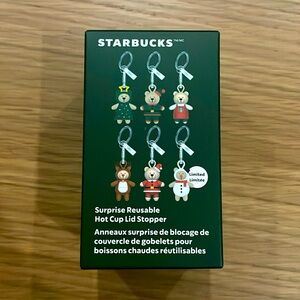 Starbucks Surprise Reuseable Hot Cup Lid Stopper Blind Box NIB